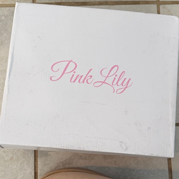 Pink Lily Tan Ankle Boots - Picture 5 of 6